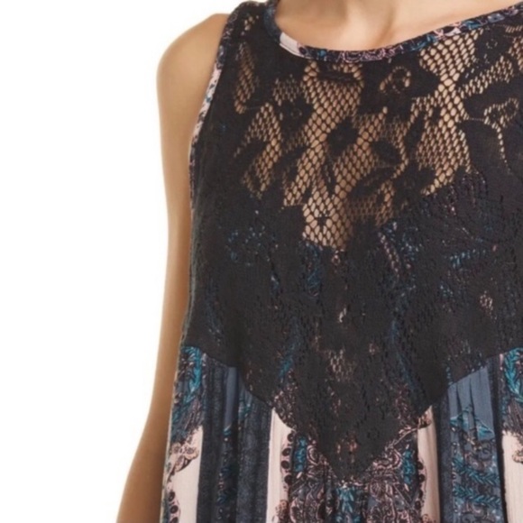 FREE PEOPLE $88 Count Me In Trapeze Dress Black - Picture 6 of 7